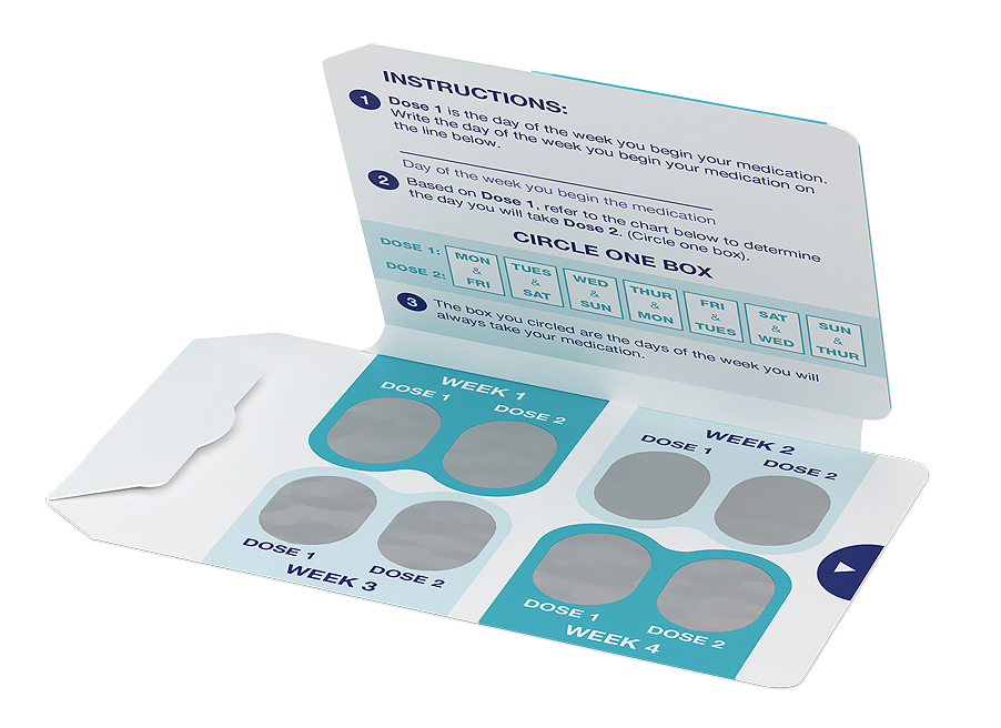 ROMVIMZA® (vimseltinib) packaging
